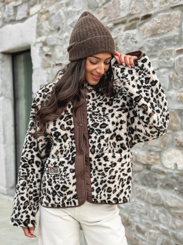 Veste réversible Léara - Chocolat