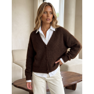 Gilet Jenny - Chocolat