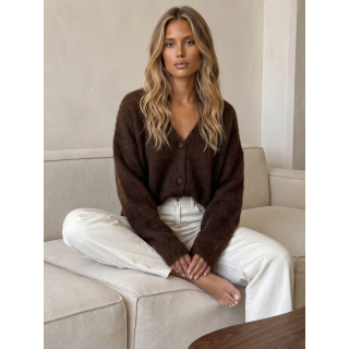 Gilet Jenny - Chocolat