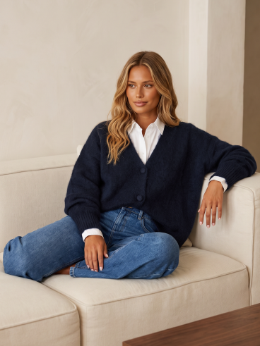 Gilet Jenny - Bleu marine