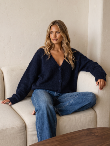 Gilet Jenny - Bleu marine