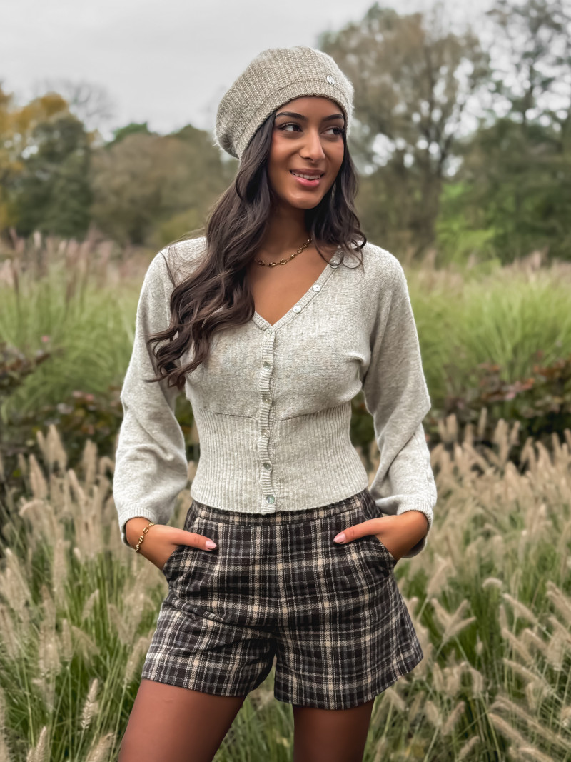 Gilet Zélyana - Taupe