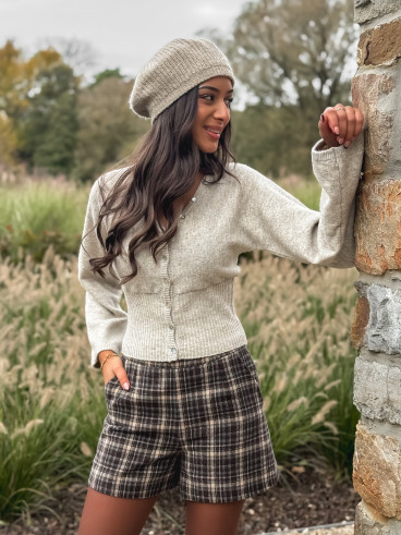 Gilet Zélyana - Taupe