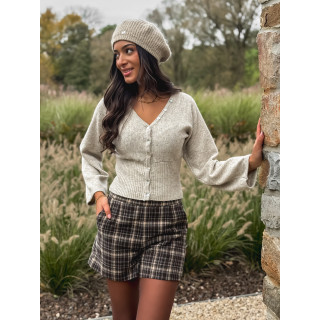 Gilet Zélyana - Taupe
