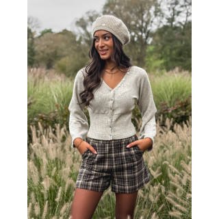 Gilet Zélyana - Taupe