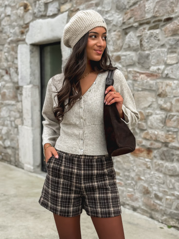 Gilet Zélyana - Taupe