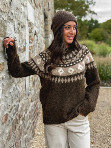 Pull Vainy - Chocolat