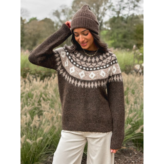 Pull Vainy - Chocolat