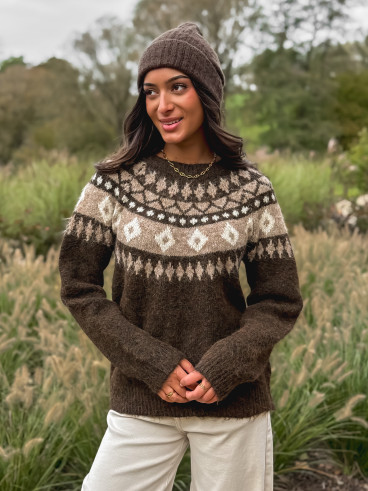 Pull Vainy - Chocolat