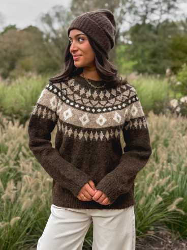 Pull Vainy - Chocolat