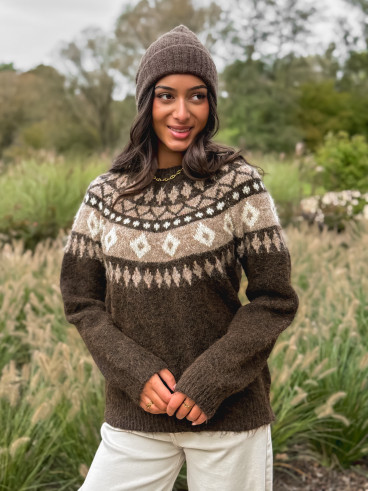 Pull Vainy - Chocolat