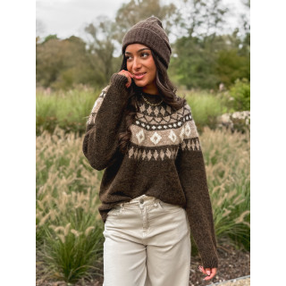 Pull Vainy - Chocolat