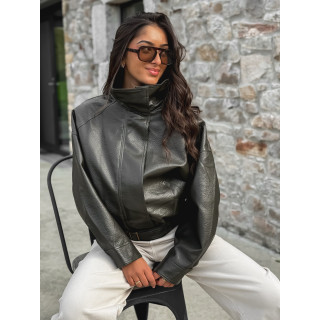 Veste en simili Soraline - Kaki