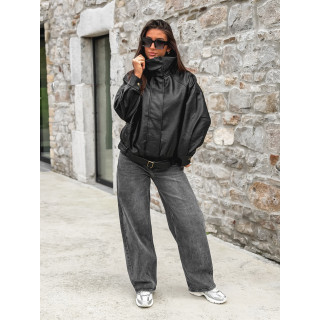 Veste en simili Soraline - Noir