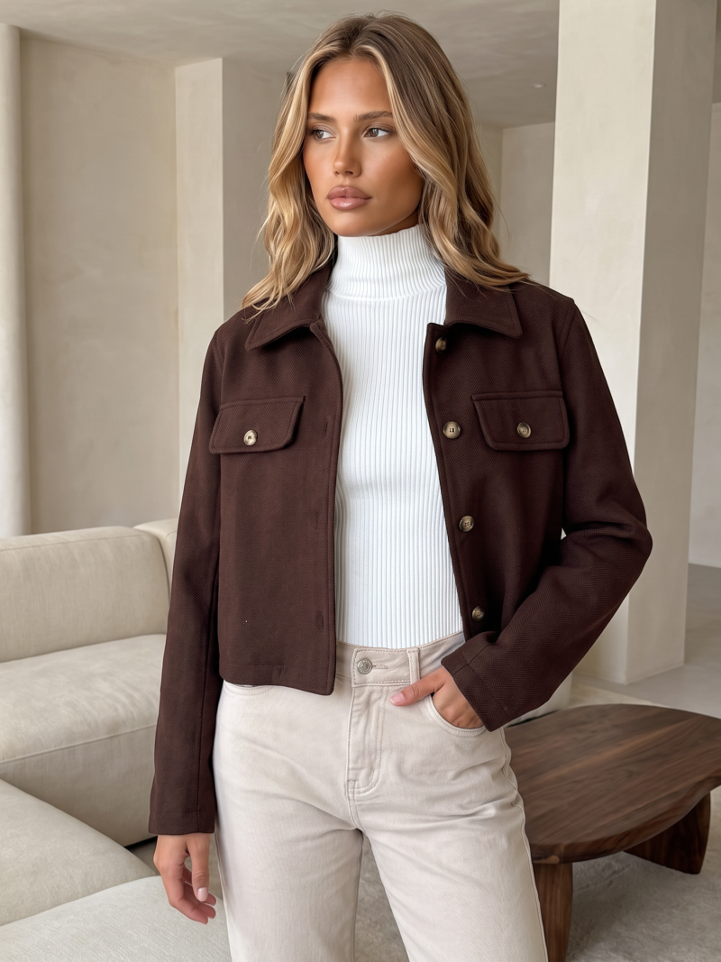Chemise Midori - Chocolat