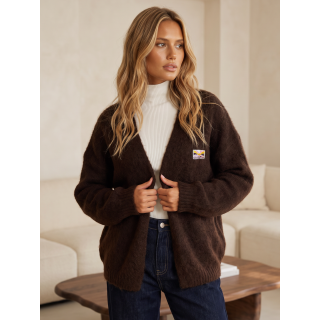 Gilet Aynur - Chocolat
