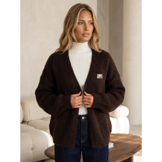 Gilet Aynur - Chocolat