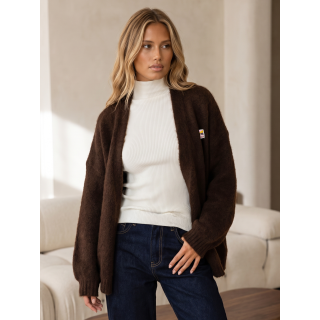 Gilet Aynur - Chocolat