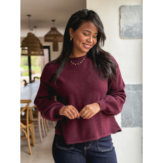 Pull Margaret - Bordeaux