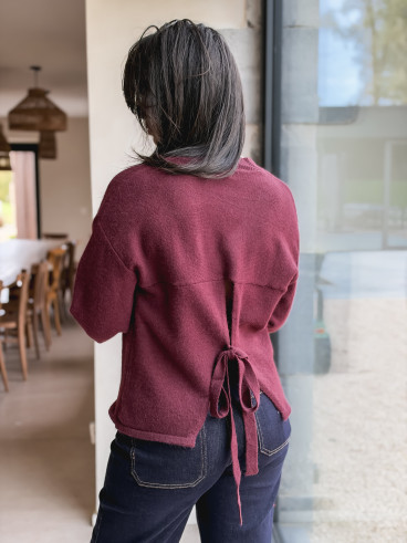 Pull Margaret - Bordeaux