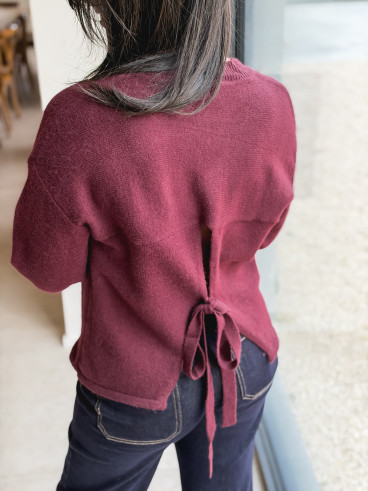 Pull Margaret - Bordeaux