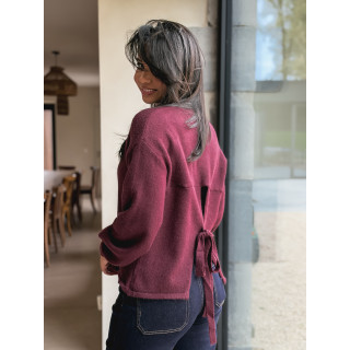 Pull Margaret - Bordeaux