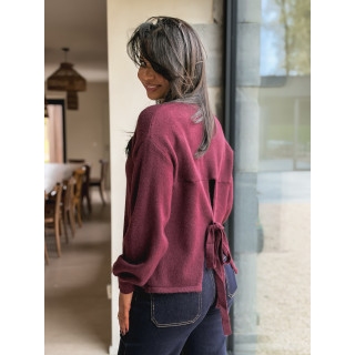 Pull Margaret - Bordeaux