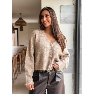Gilet Jenny - Taupe