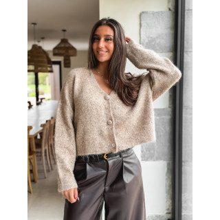 Gilet Jenny - Taupe
