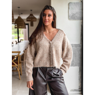 Gilet Jenny - Taupe