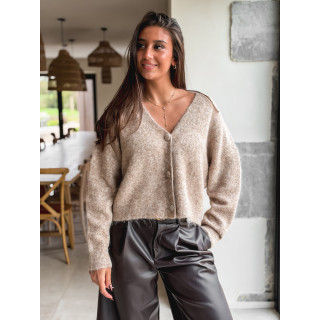 Gilet Jenny - Taupe