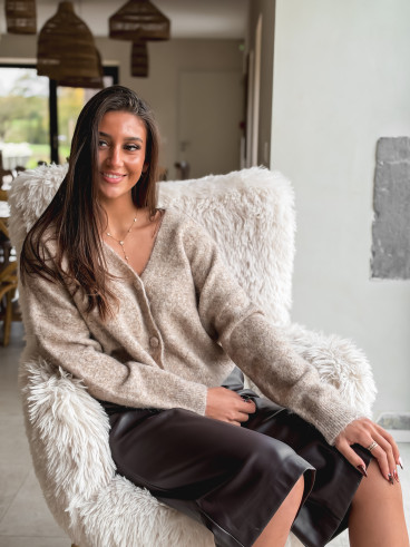 Gilet Jenny - Taupe