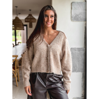 Gilet Jenny - Taupe