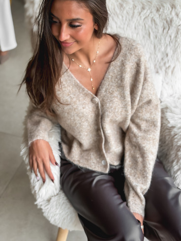 Gilet Jenny - Taupe