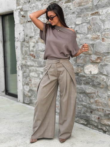 Pantalon Lyvane - Taupe