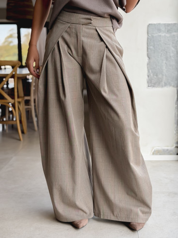 Pantalon Lyvane - Taupe