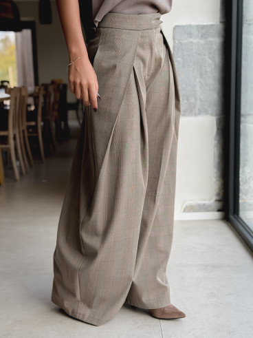 Pantalon Lyvane - Taupe