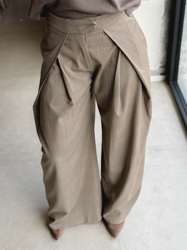 Pantalon Lyvane - Taupe