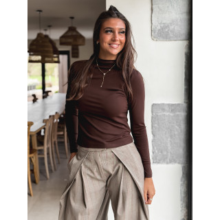 Blouse Maélisse - Chocolat