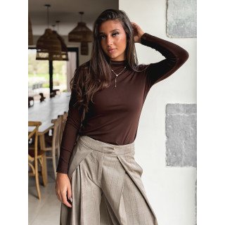 Blouse Maélisse - Chocolat