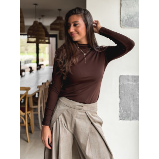Blouse Maélisse - Chocolat