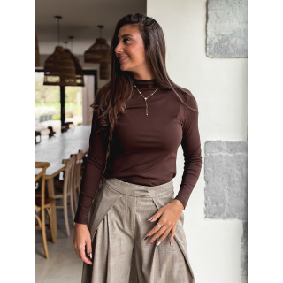 Blouse Maélisse - Chocolat