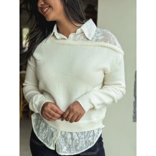 Pull Madéna - Ecru