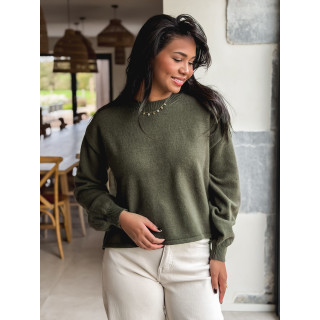 Pull Margaret - Kaki