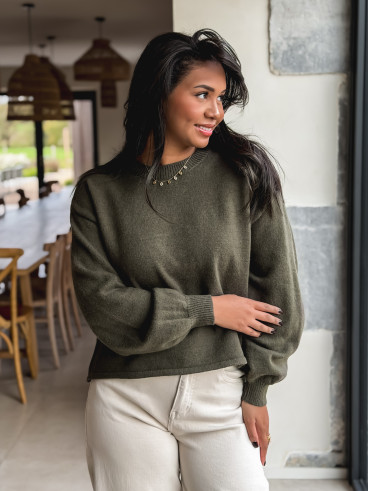 Pull Margaret - Kaki