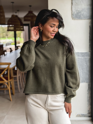 Pull Margaret - Kaki