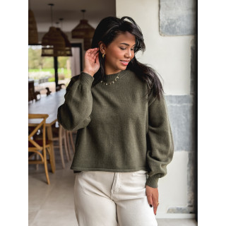 Pull Margaret - Kaki