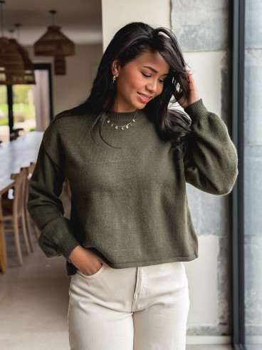 Pull Margaret - Kaki