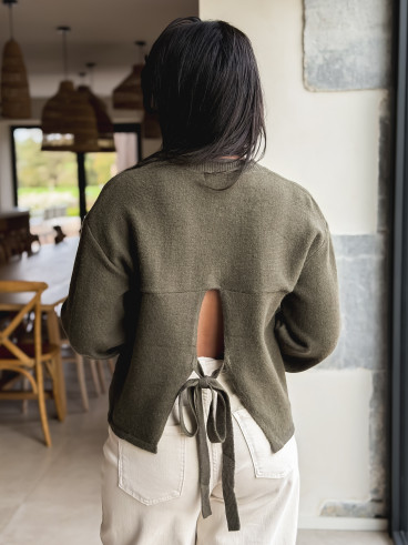 Pull Margaret - Kaki