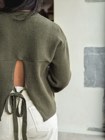 Pull Margaret - Kaki